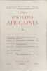 Cahiers d'etudes africaines n&deg; 18. Collectif