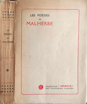 Les Poésies de Malherbe - numéroté 131/1000 sur papier pur fil. Malherbe