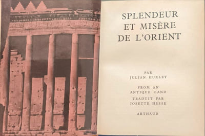 Splendeur et misère de l'Orient