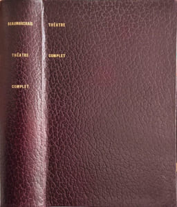 Théâtre complet numéroté 5468/10000