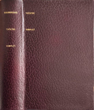 Théâtre complet numéroté 5468/10000. Beaumarchais