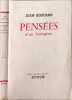 Pens&eacute;es d'un biologiste. Jean Rostand