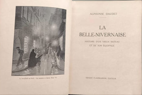 La Belle Nivernaise. Histoire d'un vieux bateau et de son équipage. Alphonse Daudet