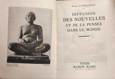 Diffusion des nouvelles et de la pensée dans le monde