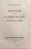 Histoire de la campagne fran&ccedil;aise. Gaston Roupnel