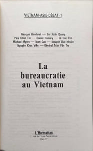 La Bureaucratie au Vietnam