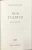 Vie de Tolstoi. Rolland Romain