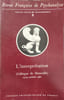 Revue Fran&ccedil;aise de Psychanalyse tome XLVII N&deg;3. Collectif