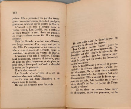 Lou Cardil (La proie des hommes) - roman Périgordin. Jean Sauvrestre