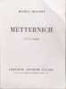 Metternich. Michel Missoffe