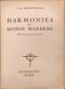 Harmonies du monde moderne. F.-M. Bergounioux