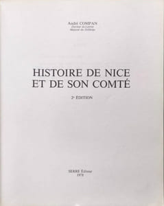 Histoire de Nice et de son comté - 2ème édition - dédicacé par l'auteur