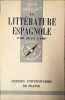 La litt&eacute;rature espagnole. Jean Camp