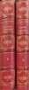 Œuvres compl&egrave;tes de J. de La Bruy&egrave;re tome 1 et 2. J. de La Bruy&egrave;re A.Chassang