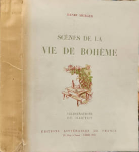 Scènes de la vie de bohème - illustrations de hautot- numéroté