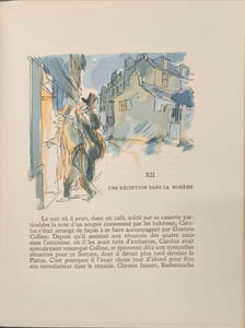 Scènes de la vie de bohème - illustrations de hautot- numéroté