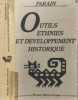 Outils ethnies et d&eacute;veloppement historique. Parain Charles