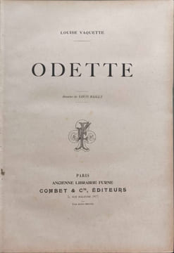 Odette - dessins de louis bailly. Louise Vaquette