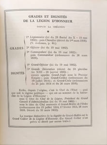 La Légion d'honneur: Histoire et organisation de l'ordre national