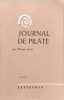 Journal de Pilate. Werner Koch