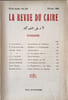 La revue du Caire n&deg;234 F&eacute;vrier 1960. Collectif