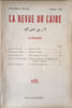 La revue du Caire n&deg;233 Janvier 1960. Collectif