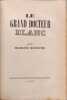 Le grand docteur blanc. MARIANNE MONESTIER