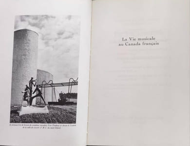 La Vie musicale au Canada français