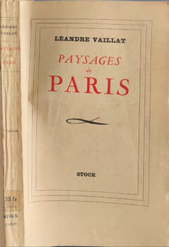 Paysages de Paris. Léandre Vaillat