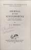 Journal d'une schizophr&egrave;ne. M.-A. Sechehaye