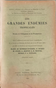 Les grandes endémies tropicales - 4ème année