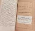 Travaux scientifiques 1900-1918 (tome 1). E. Derrien