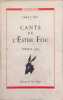 Cants de l'Estre F&ograve;u - po&egrave;mas 1956. S&egrave;rgi Bec