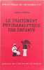 Le traitement psychanalytique des enfants. Anna Freud