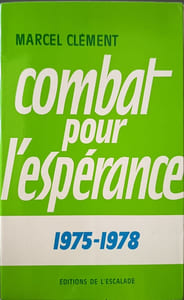 Combat pour l'espérance
