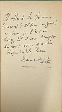 La vie forte EO numérotée 28 dédicacé par l'auteur. Raimondo Martin