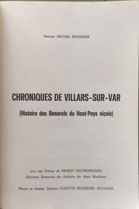 Chroniques de villars sur var