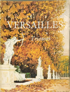 Versailles Trianons couverture de Chapelain-Midy orné de 184 photographie