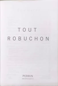 Tout robuchon ( 660 recettes)