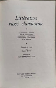 Littérature Russe Clandestine