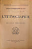 L'ethnographie n&deg; 35-36 / bulletin semestriel. Collectif