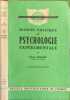 Manuel pratique de psychologie exp&eacute;rimentale. Paul Fraisse