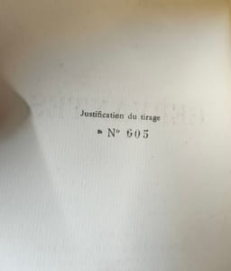 Cervantès EO malgré la mention 2° édition numérotée 605