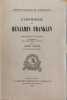 L'Apoth&eacute;ose de Benjamin Franklin ( 9 planches hors-texte). Gilbert Chinard