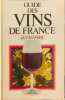 Guide des vins de France. G Renvoise