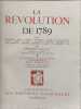 La R&eacute;volution de 1789 ( 2 tomes). Philippe Sagnac Jean Robiquet