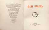 Paul Val&eacute;ry - num&eacute;rot&eacute; sur v&eacute;lin ( bois originaux d&eacute;ssin&eacute;s et grav&eacute;s par andr&eacute; szekely de doba. Collectif