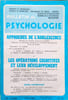 Approches de l'adolescence et leurs op&eacute;rations cognitives et leur d&eacute;veloppement N&deg;345 XXXIII. Collectif