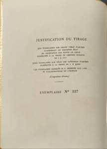 Sapho : mœurs parisiennes numéroté sur vélin - burin original de DECARIS
