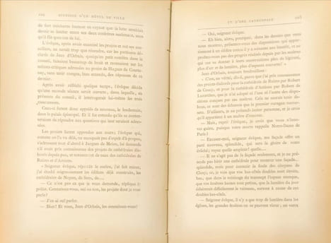 Histoire d'un hôtel de ville et d'une cathédrale - texte et dessins par viollet-le-duc. Viollet-le-Duc
